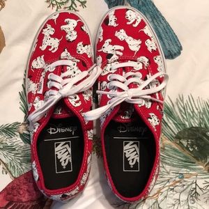 101 Dalmatian Disney Vans Size 7M/8.5W.